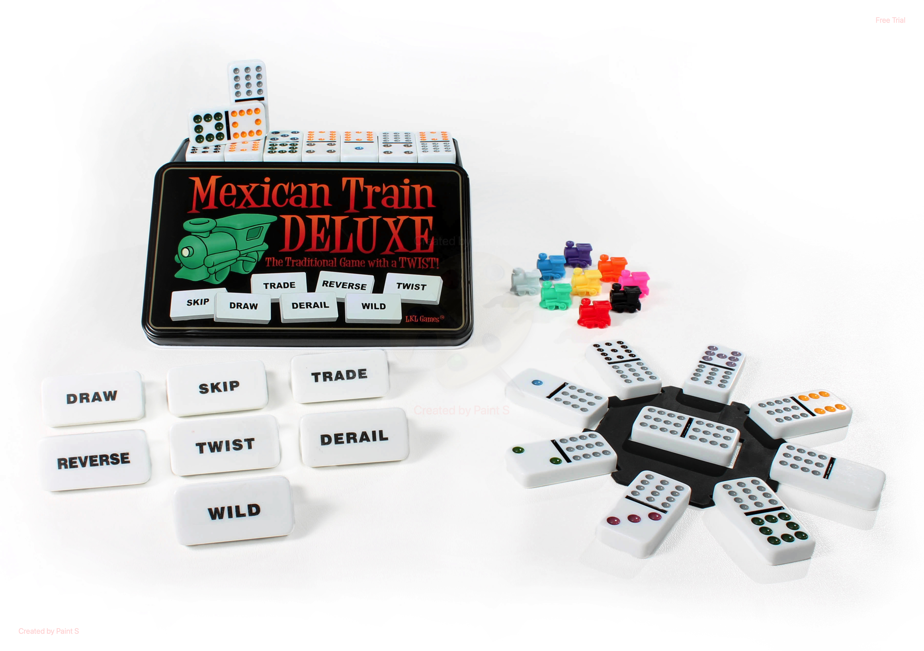 Mexican Train Deluxe All Parts